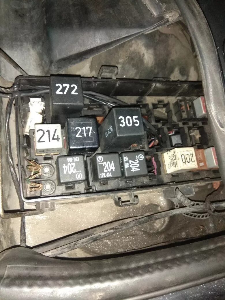 Ауди а6 где реле стартера Предохранители и реле Audi A4 B5 Avant c расшифровкой и схемами блоков