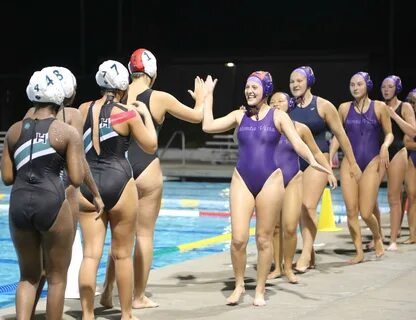 Girls Water Polo wins against HHS in the team's first home game - El E...