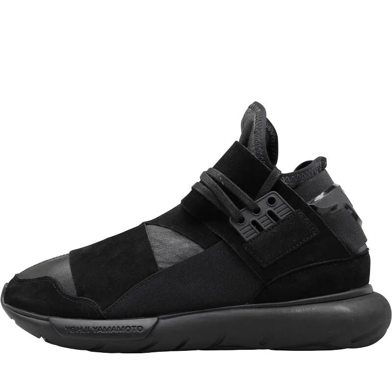 Adidas Yohji Yamamoto y-3 Qasa High. Y-3 adidas Yohji Yamamoto. Y-3 Qasa High Black. Y3 Qasa High Reflective.