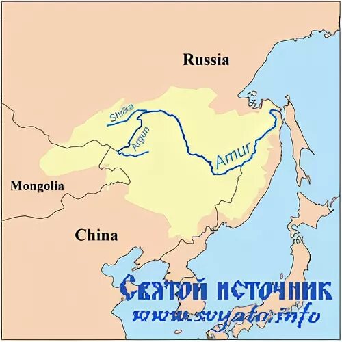 Водосборный бассейн амура
