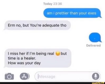 But you were really
