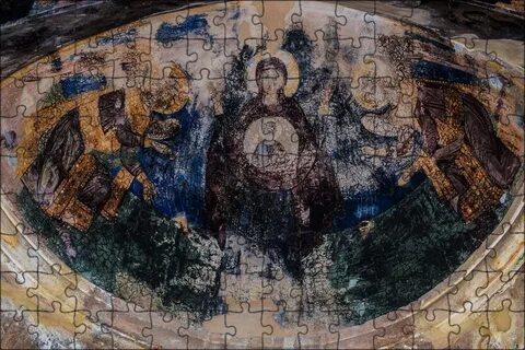 Фреска на памятнике