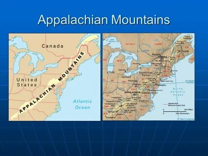 Горы аппалачи северная америка