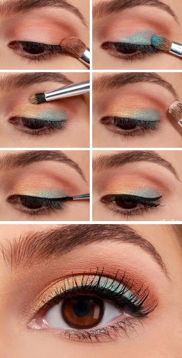 Beautiful Eye Makeup Tutorials from @sylvesterdani - EYE Makeup Tutorial trucco 