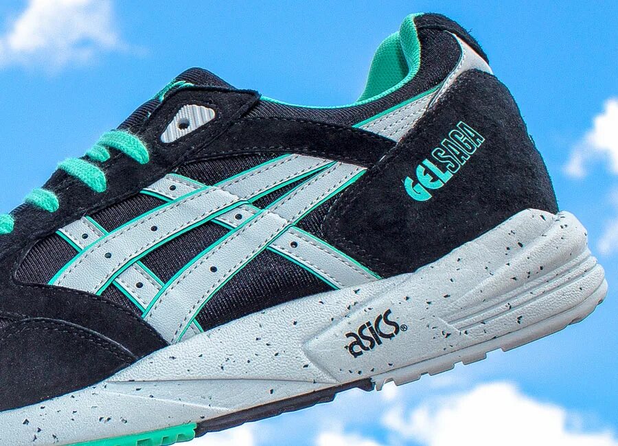 Асикс Gel Saga. Кроссовки ASICS Gel Saga. ASICS Gel Saga Black Mint. ASICS Gel Saga 2. Gel saga