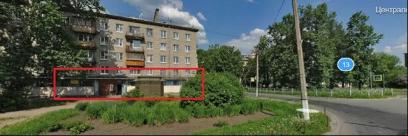 Uchastkovy punkt politsii, police department, Russia, posyolok Metallostroy, Tse