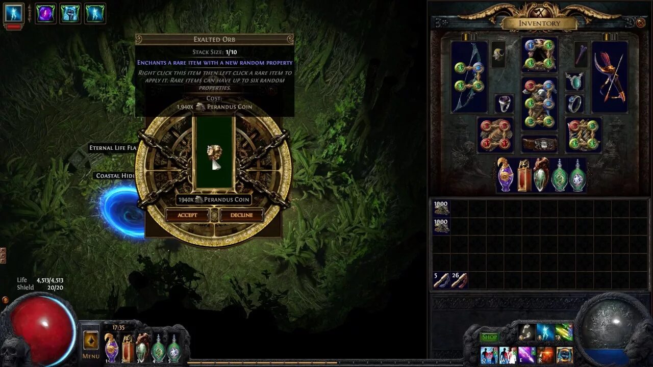 Events edu orb. Зеркало каландры Path of Exile. POE 2. Перандус пое. Exalt POE.