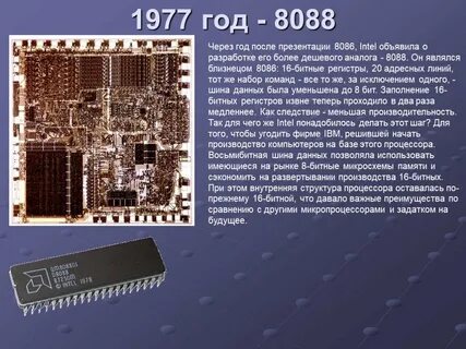 Intel 8086 характеристики