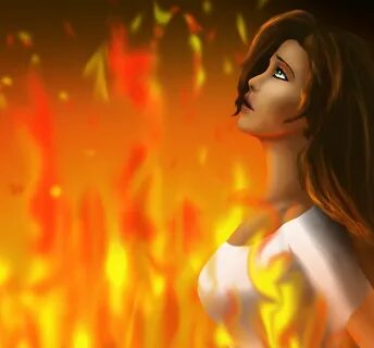Burn girl