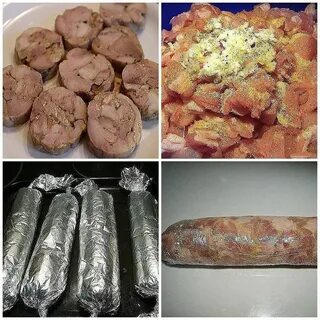 Колбаса из филе курицы