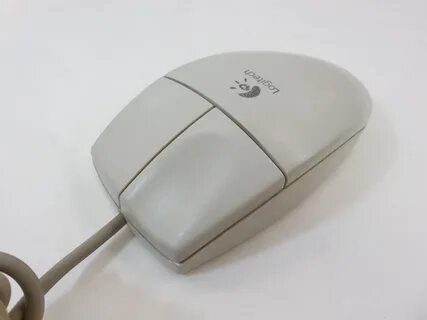 Мышь шариковая проводная Logitech First Mouse (M-S34), PS/2, 2 кнопки, Цвет...