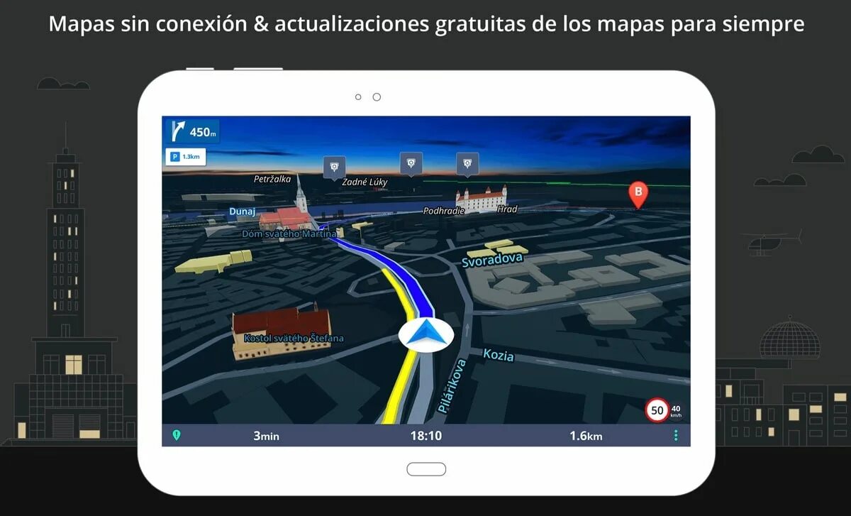 Офлайн навигатор для андроид. Sygic gps‑навигация, карты. sygic навигатор v20.8.0 .android. 4) sygic gps navigation. навигатор офлайн.