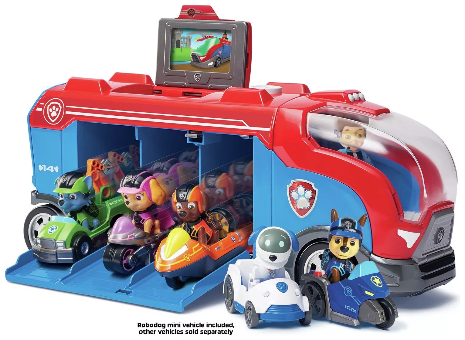 Paw patrol toys patroller.