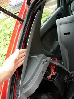 Снять заднюю обшивку лачетти