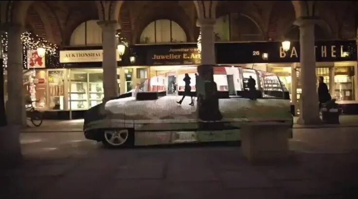 Invisible car