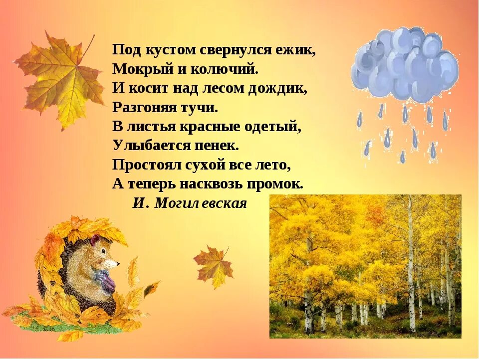 Дождь в лесу стих. Стихотворение про осень. Стихи про осень для детей. Детские стихи про осень. Стих про осенний дождь для детей.