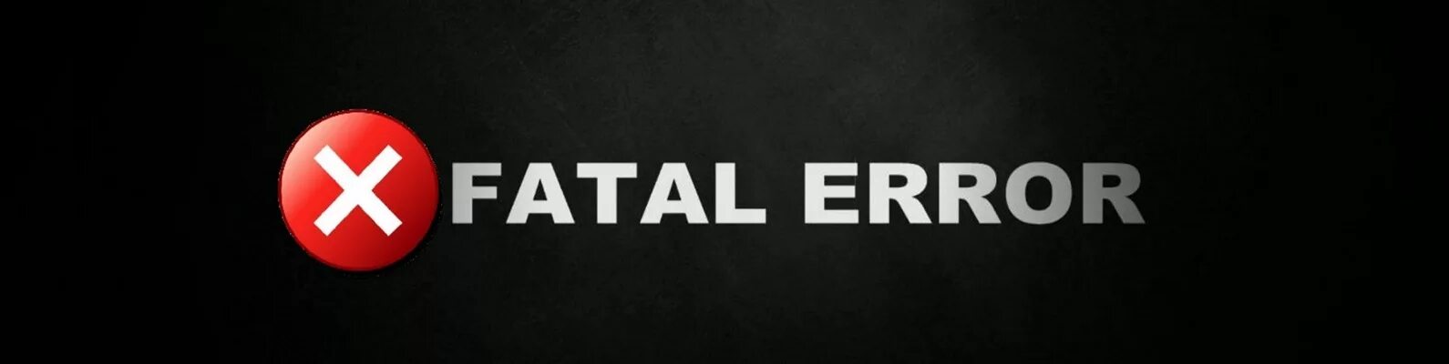 Fatal internal. Фото Фатальная ошибка. Логотип Error. Фатал Эррор. Ошибка logo.