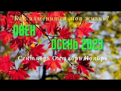 Прогноз на осень 2025