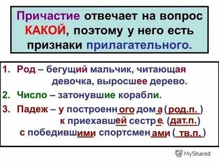 Какое правило отвечает на вопрос чем