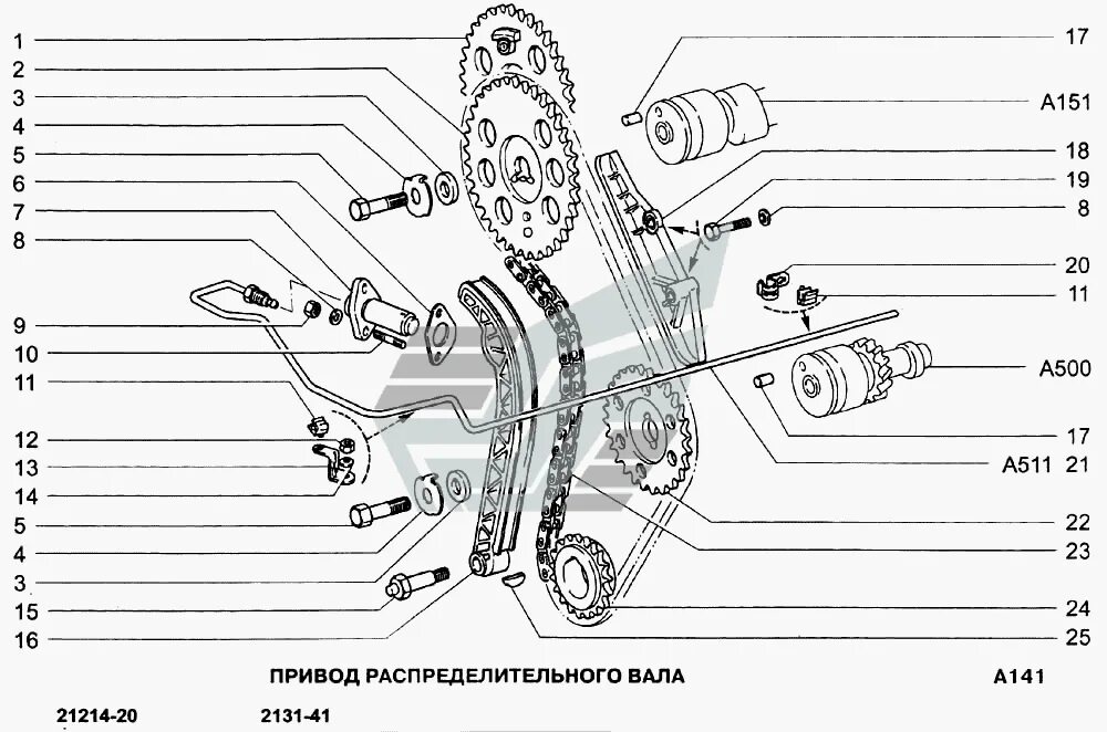 Натяжитель цепи Нива 21214 схема. Привод распредвала ВАЗ 2101. Привод распредвала ВАЗ 21214. Привод ГРМ ВАЗ 21213.