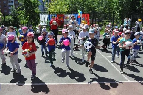 День детского футбола в детском саду