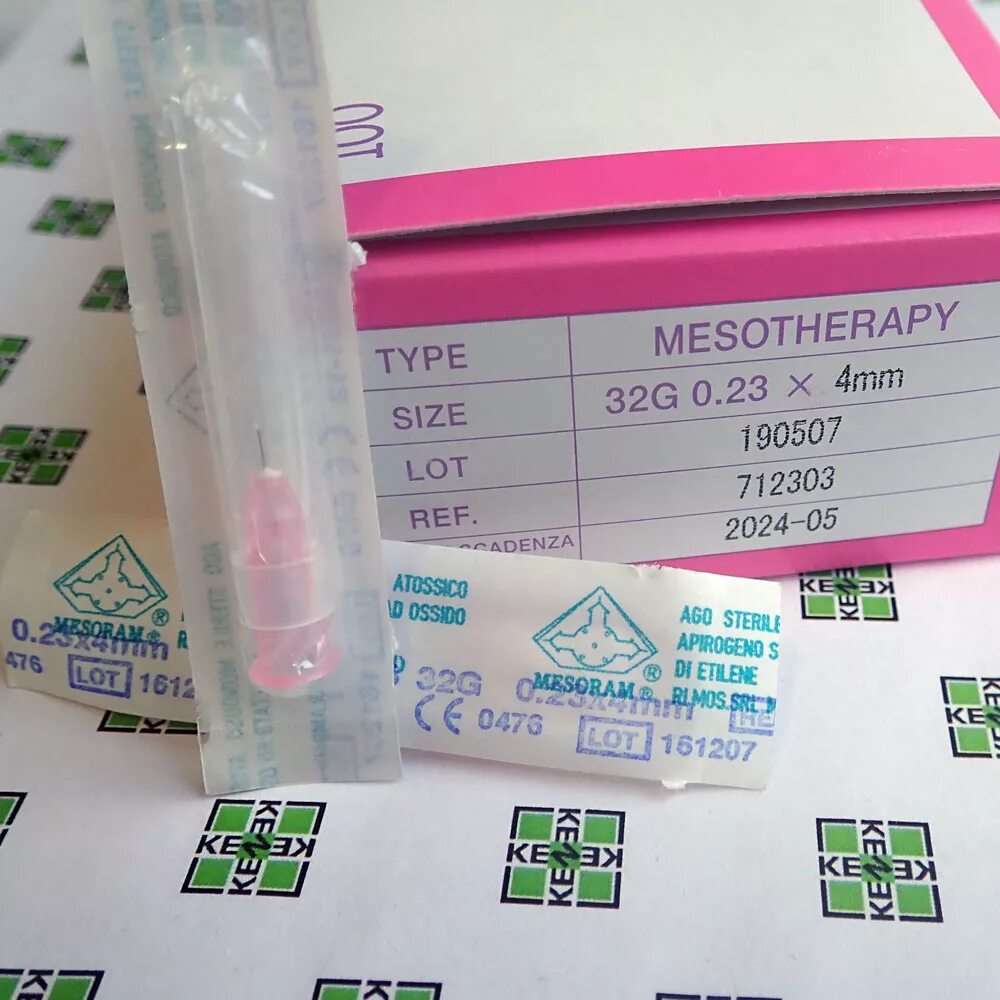 Игла 30 g 4 мм для мезотерапии. Иглы для мезотерапии 32g х4 0,23 Meso-Relle. Mesoram игла для микроинъекций 32g 0.23 х 4. Игла Mesoram 32g 0.23х6.