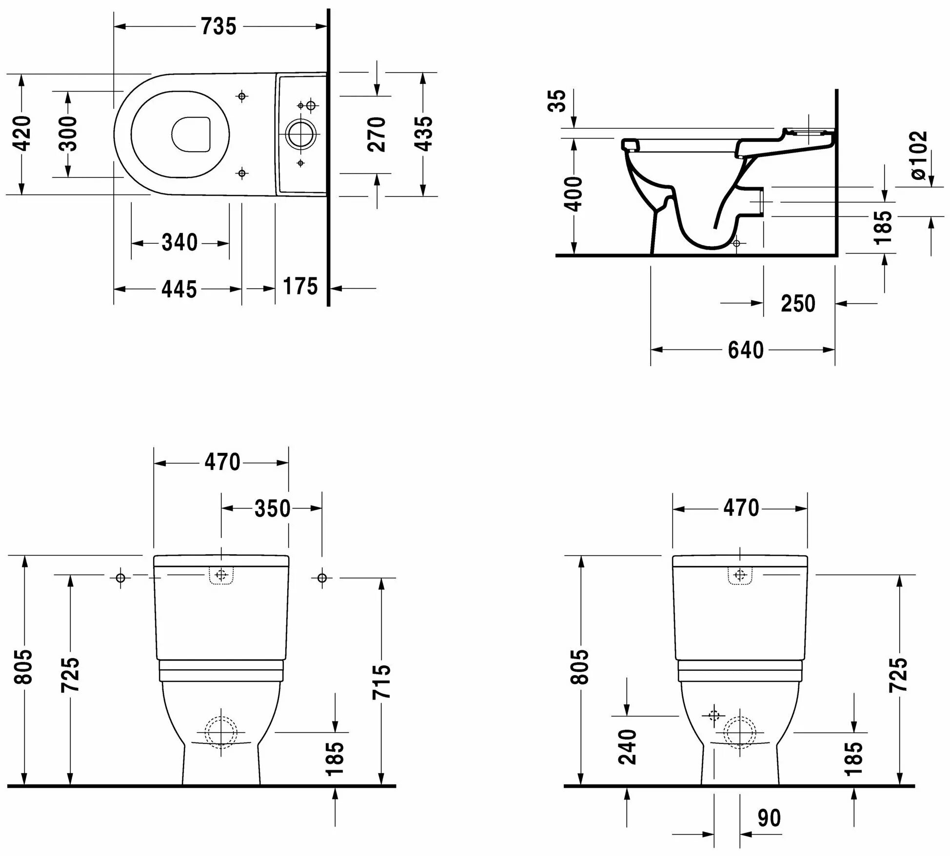 Унитаз Duravit Starck. Унитаз с бачком напольный Duravit Starck 3 210409+092810 с горизонтальным выпуском. Унитаз Duravit Starck 3. Унитаз с бачком напольный Duravit Starck 3 210409+092810 (с сиденьем) с горизонтальным выпуском. Унитаз с сиденьем горизонтальный выпуск