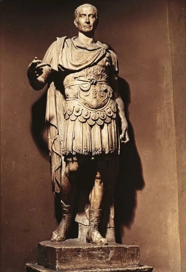 Императоры древности. Скульптура Цезаря древний Рим.