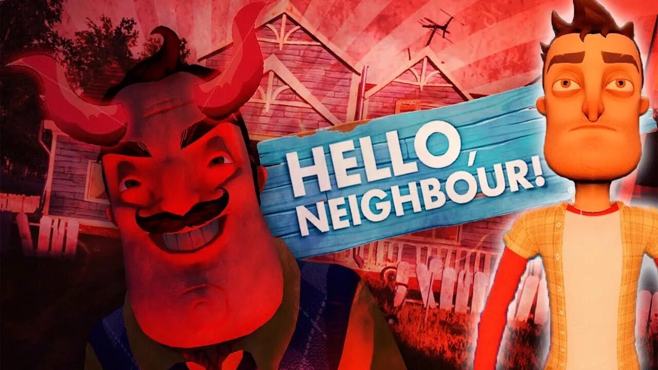 Привет сосед детское. Привет сосед дьявол. Hello Neighbor. Hello Neighbor теория.