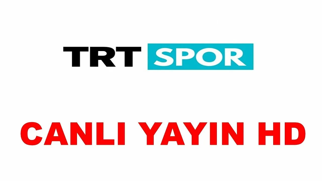 Spor yayin. TRT. TRT logo.