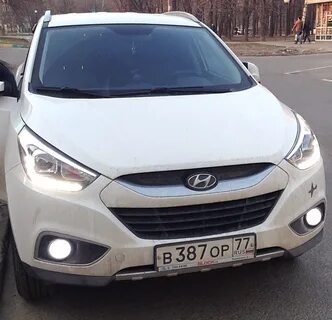 Противотуманки хендай ix35