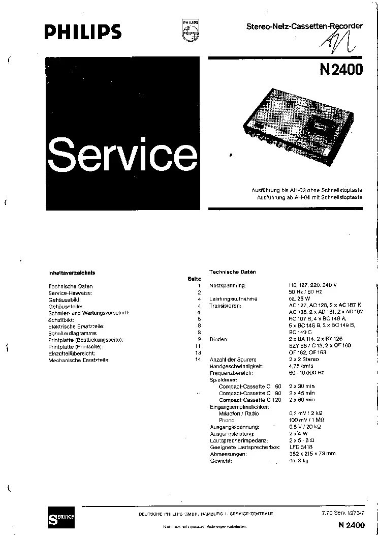 Philips n2400. Philips n2400 manual. Philips n5361 service manual. Philips 2400 магнитофон.