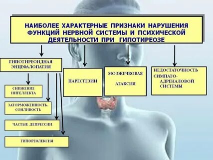 Стороны нервной системы нарушения