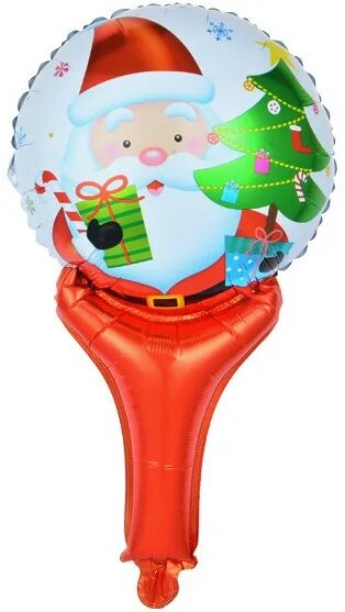 Клапан фольгированного шарика. Новогодние шары фольга. Фольгированный шар новогодний. Дед Мороз с воздушными шариками. Шар фольг круг дед Мороз с подарками.