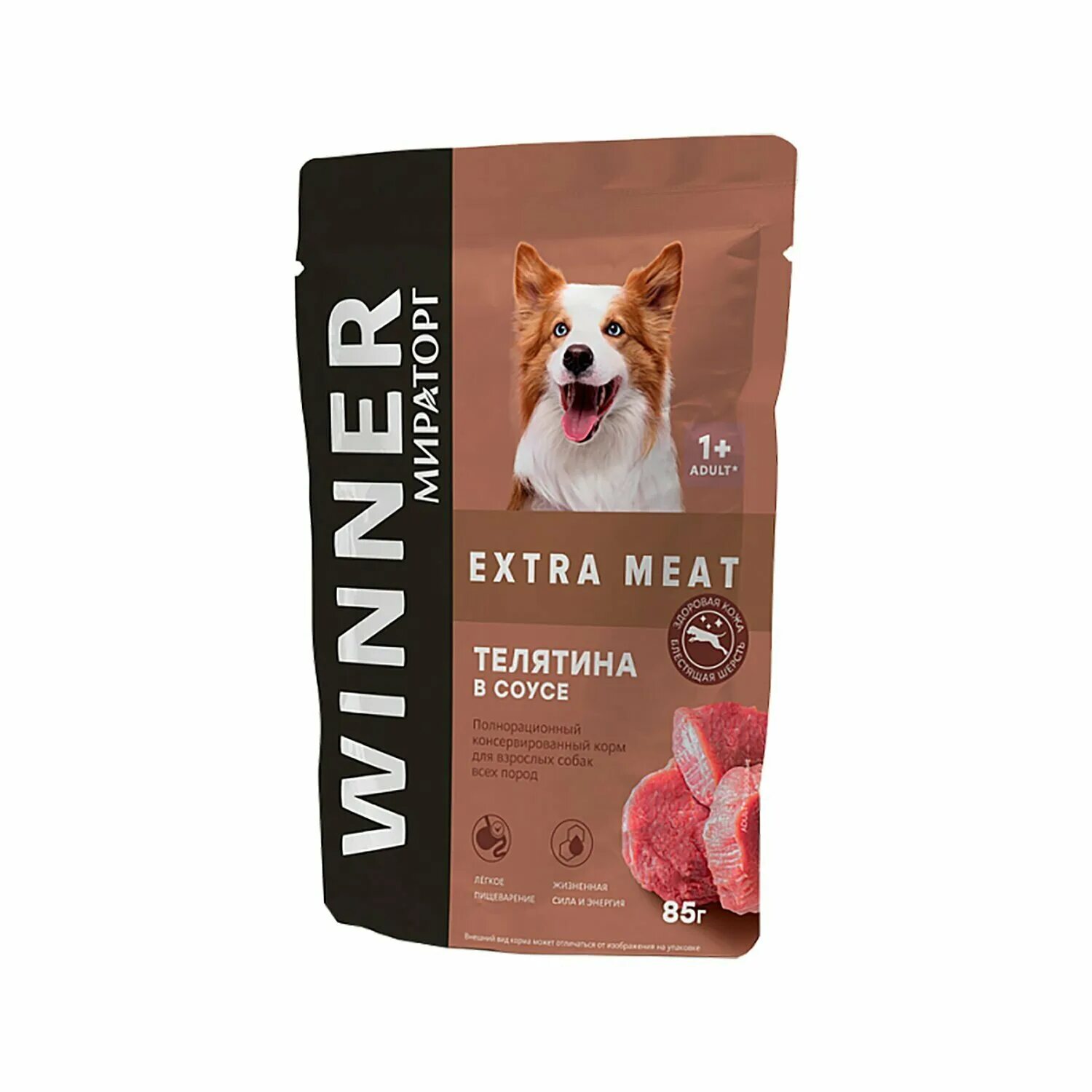 Мираторг для кошек влажный отзывы. Корм winner Extra meat. Winner meat корм для собак. Корм для собак winner телятина в соусе, 85 г. Корм для собак Виннер телятина в соусе.