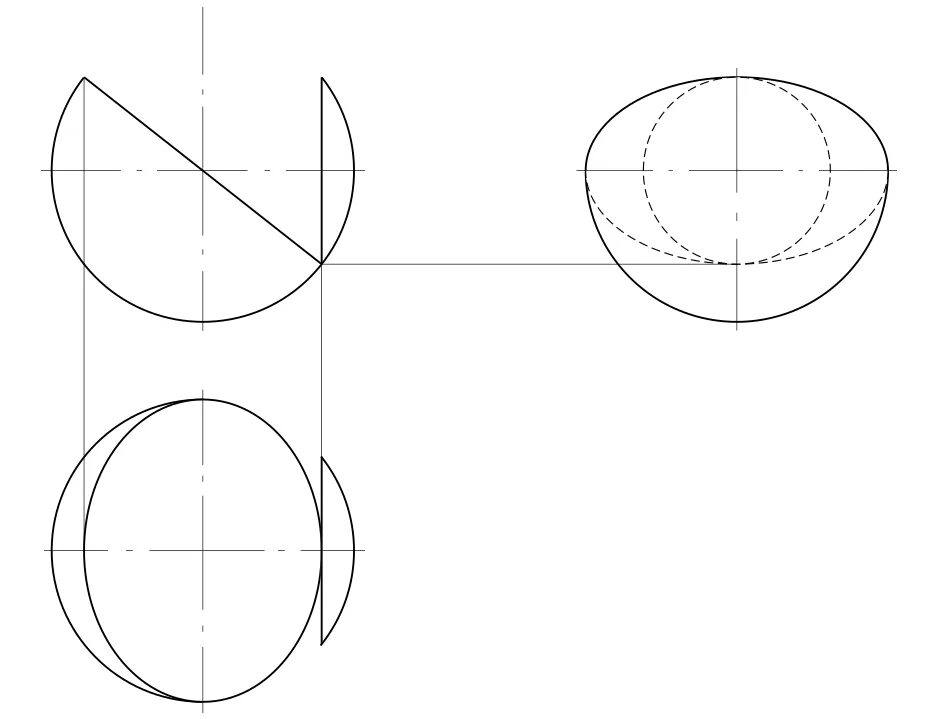 Чертежи на шару. Построить 3 проекции сферы с вырезом. Начертательная геометрия сфера с отверстиями. Построить три проекции сферы с призматическим вырезом. Построить горизонтальную проекцию сферы с вырезом.