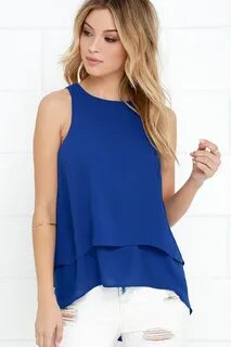 Blue tops