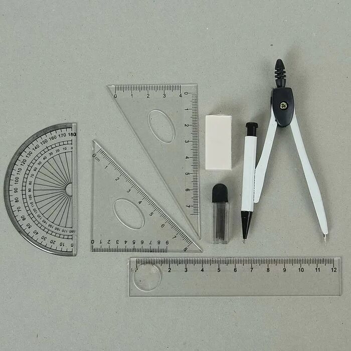 Линейка чертежные инструменты. Набор циркуль линейка транспортир треугольник. 8. Измерительные принадлежности (линейка, транспортир, циркуль).. Набор для черчения линейки, транспортир металлический. Циркуль 1723680.