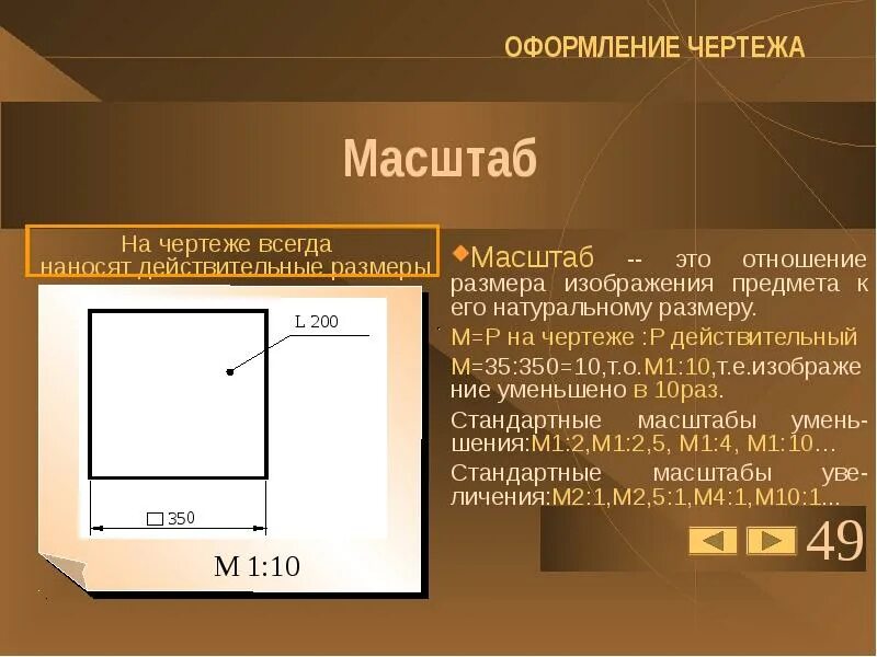 Отношение размеров изображения к размерам предмета. Масштаб презентация. Соотношение масштабов. Стандартные масштабы. Стандартные масштабы чертежей.