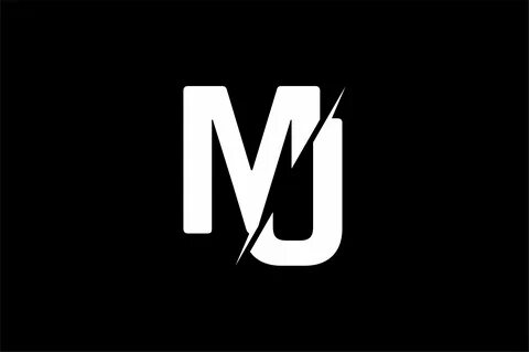 Monogram MJ Logo Design Name Wallpaper, Pretty Wallpaper Iphone, Name Desig...