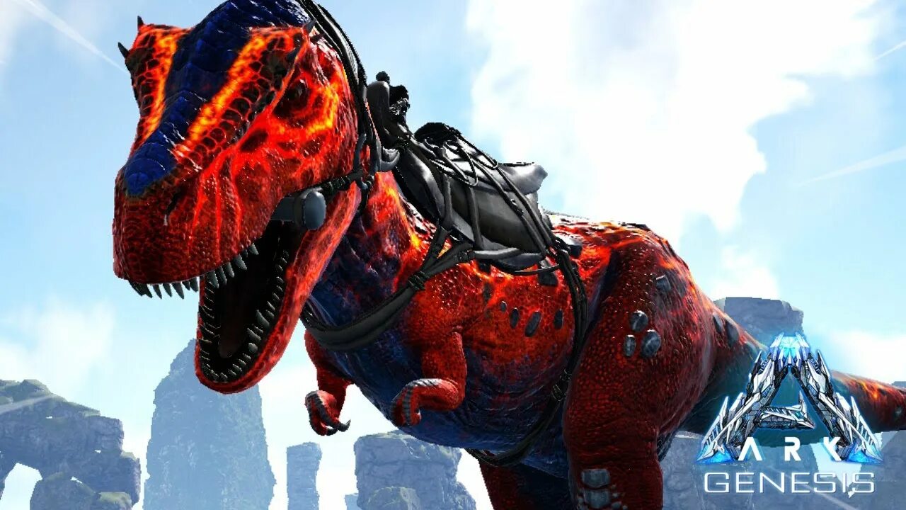 Арк 18. Ark Genesis Ферокс. АРК Генезис динозавры. Ark2 t-Rex. Tyrannosaurus Rex Ark.