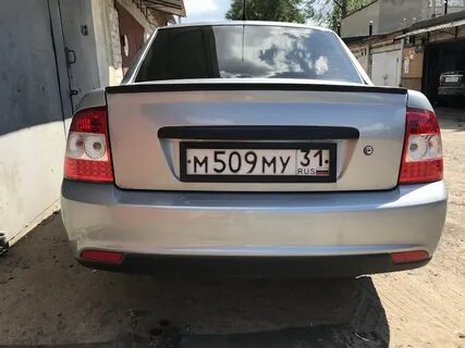 Накладки на приору хэтчбек