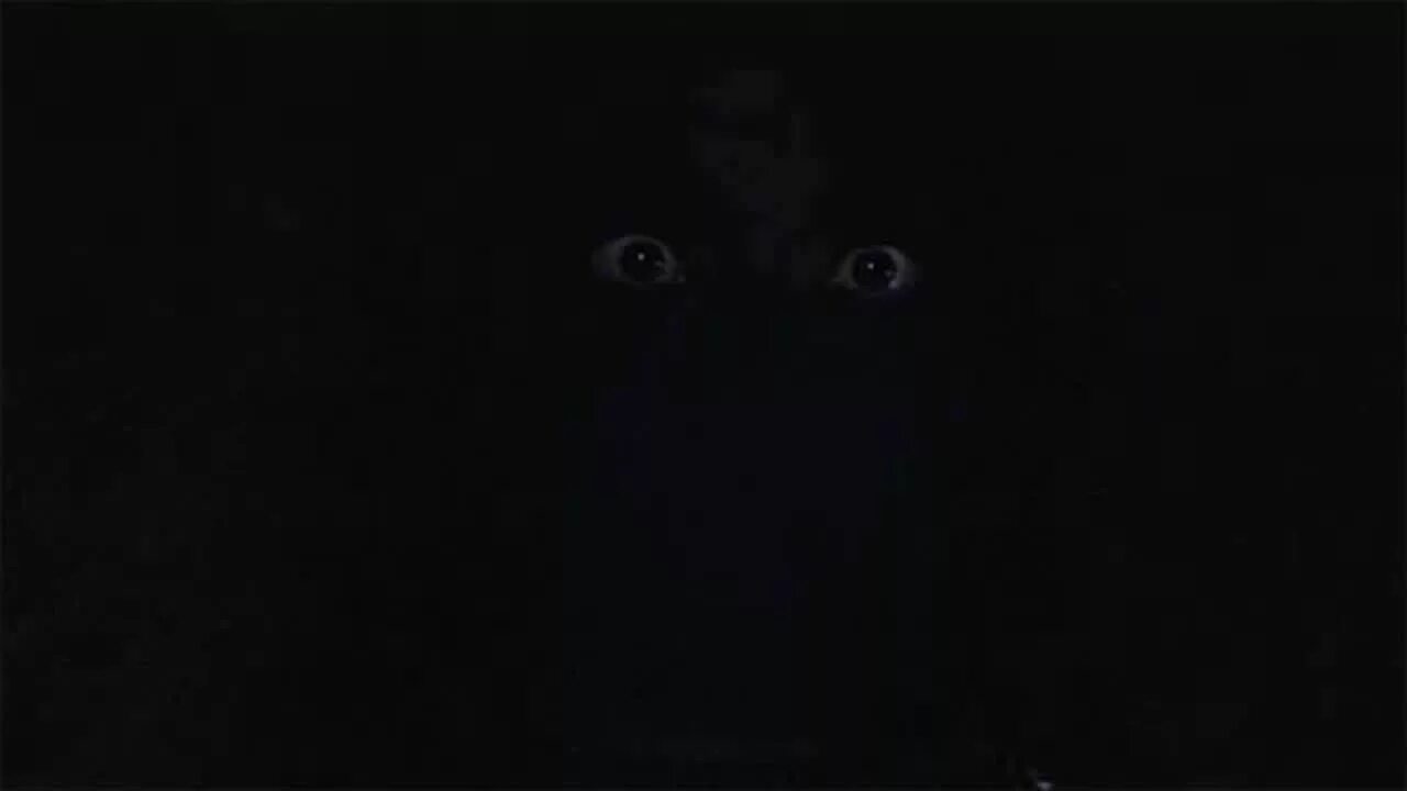 Черный экран мем. Страшное лицо из Темноты. Глаза в темноте.