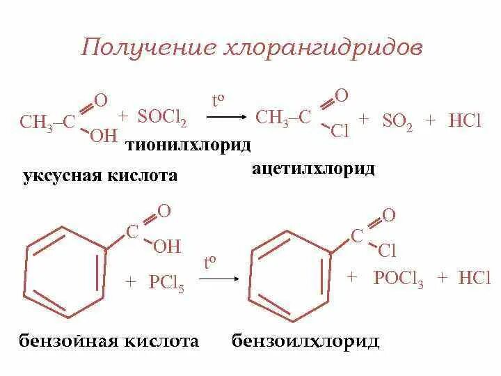 Бензойная кислота socl2. Образование хлорангидрида уксусной кислоты. Гидролиз хлорангидридов карбоновых кислот. Хлорангидрид бензойной кислоты. 3 хлор уксусная кислота