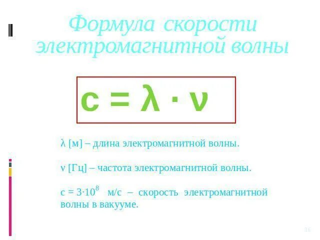 Скорость световой волны формула. Длина волны формула через скорость света. Формула нахождения длины волны. Длина волны и частота формула. Формула длины волны через частоту.