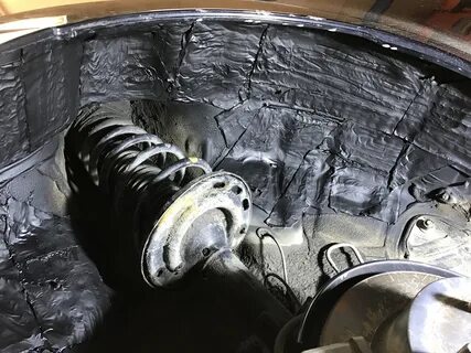 Шумоизоляция арок подкрылок