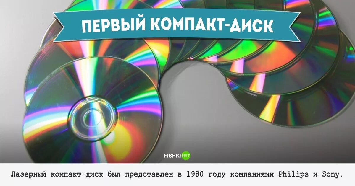 День рождения компакт-диска. Первый компакт диск. День рождения компакт-диска открытка.