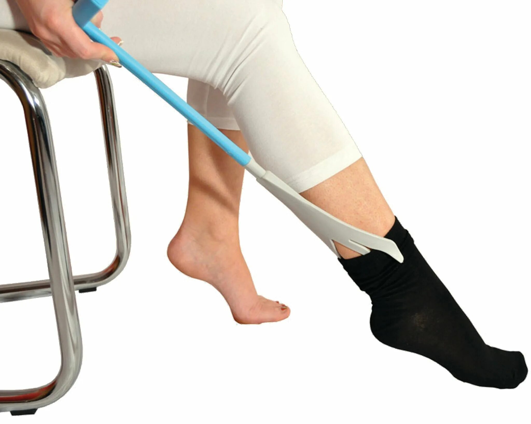 Приспособление для одевания носков. Приспособление для надевания компрессионных чулок. Приспособления для одевания носков после эндопротезирования. Приспособление для надевания колготок для инвалидов.