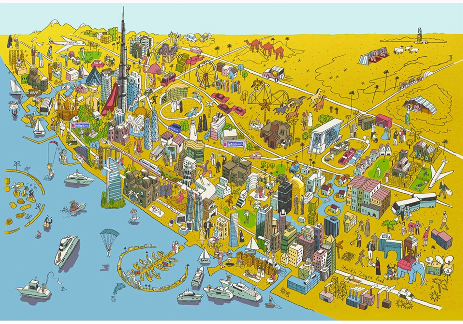 Maps of mapping good