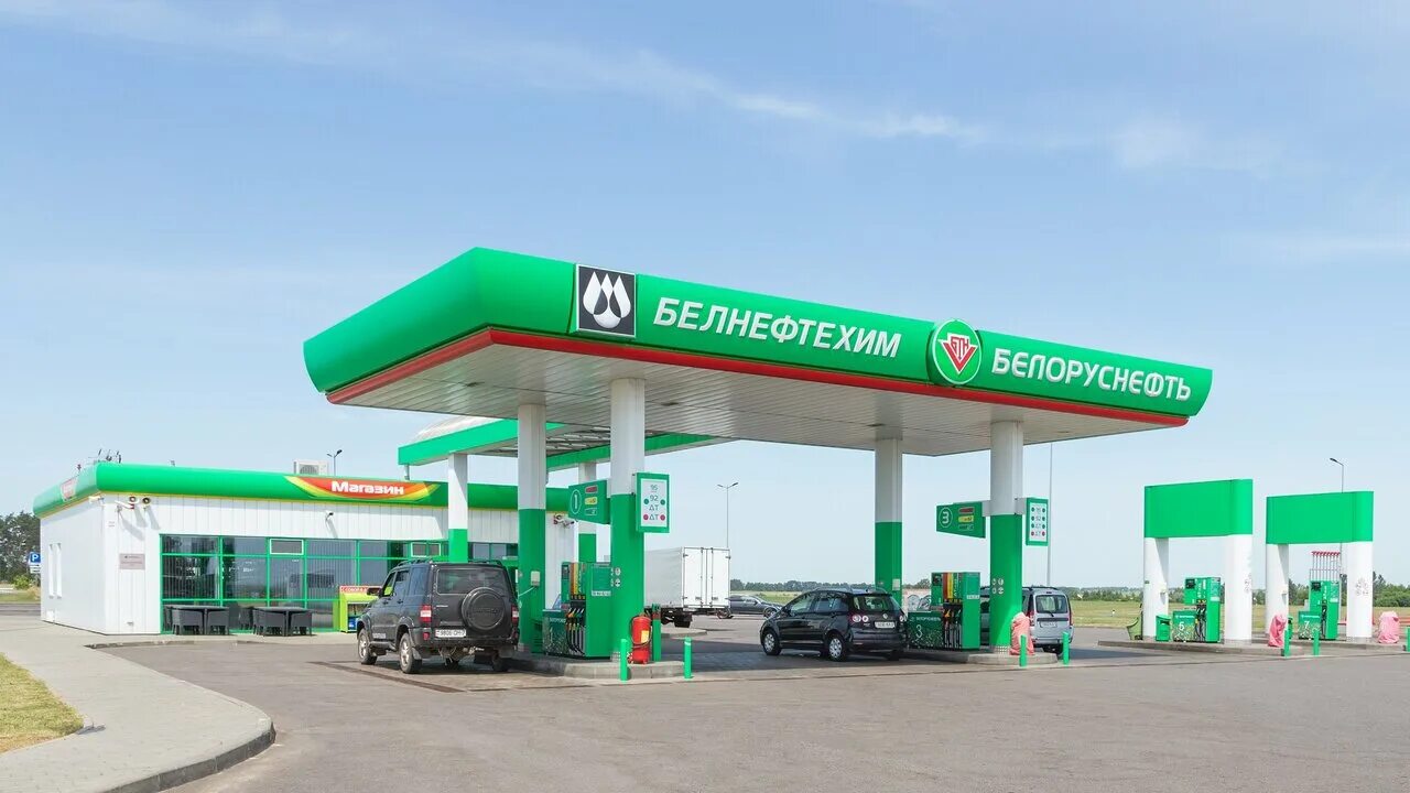 Заправки в беларуси на карте